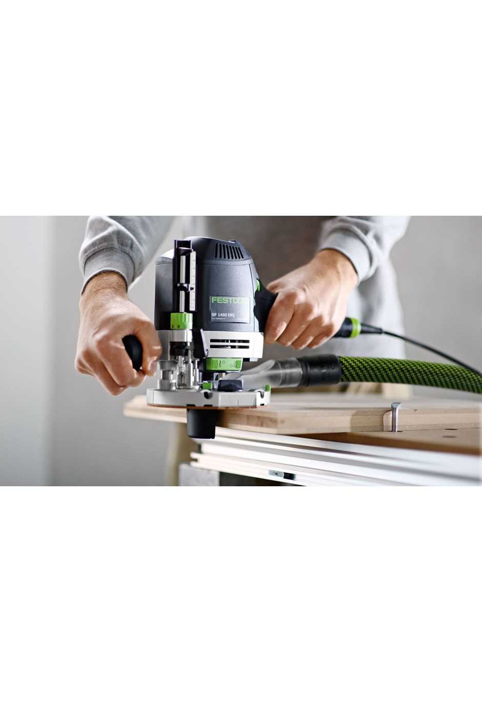 Вертикальный фрезер Festool OF 1400 EBQ-Plus + набор фрез