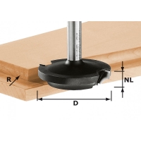 Фреза для профилирования Festool HW 12mm D 63mm Nl 15mm Gl 68mm R 9mm