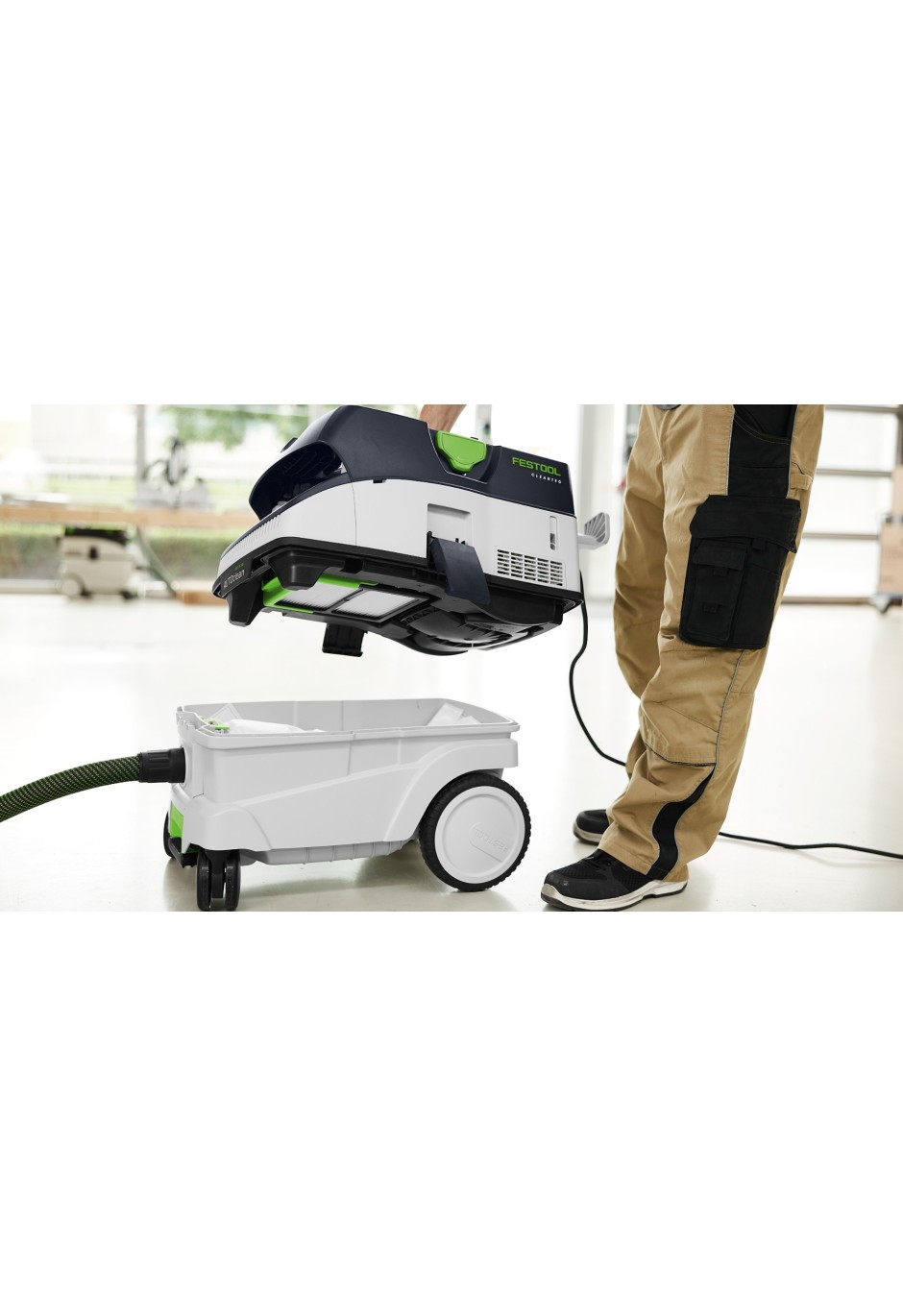 Пылеудаляющий аппарат Festool CLEANTEC CTH 26 EI