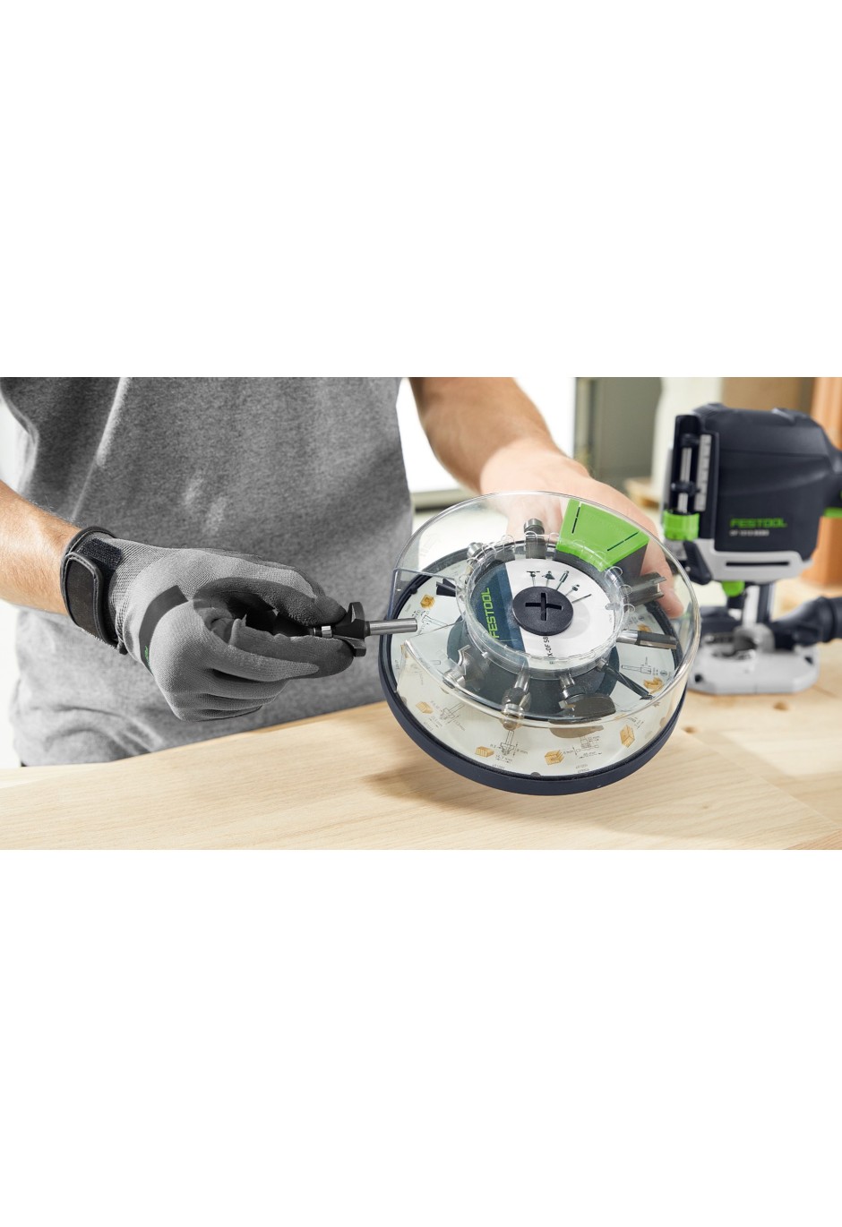 Вертикальный фрезер Festool OF 1010 REBQ-FS-Set+Box