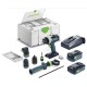 Аккумуляторная ударная дрель-шуруповёрт Festool QUADRIVE TPC 18/4 5,0/4,0 I-Set/XL