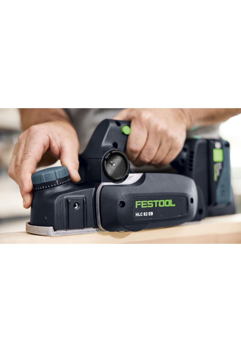 Аккумуляторный рубанок Festool HLC 82 EB-Basic-Set