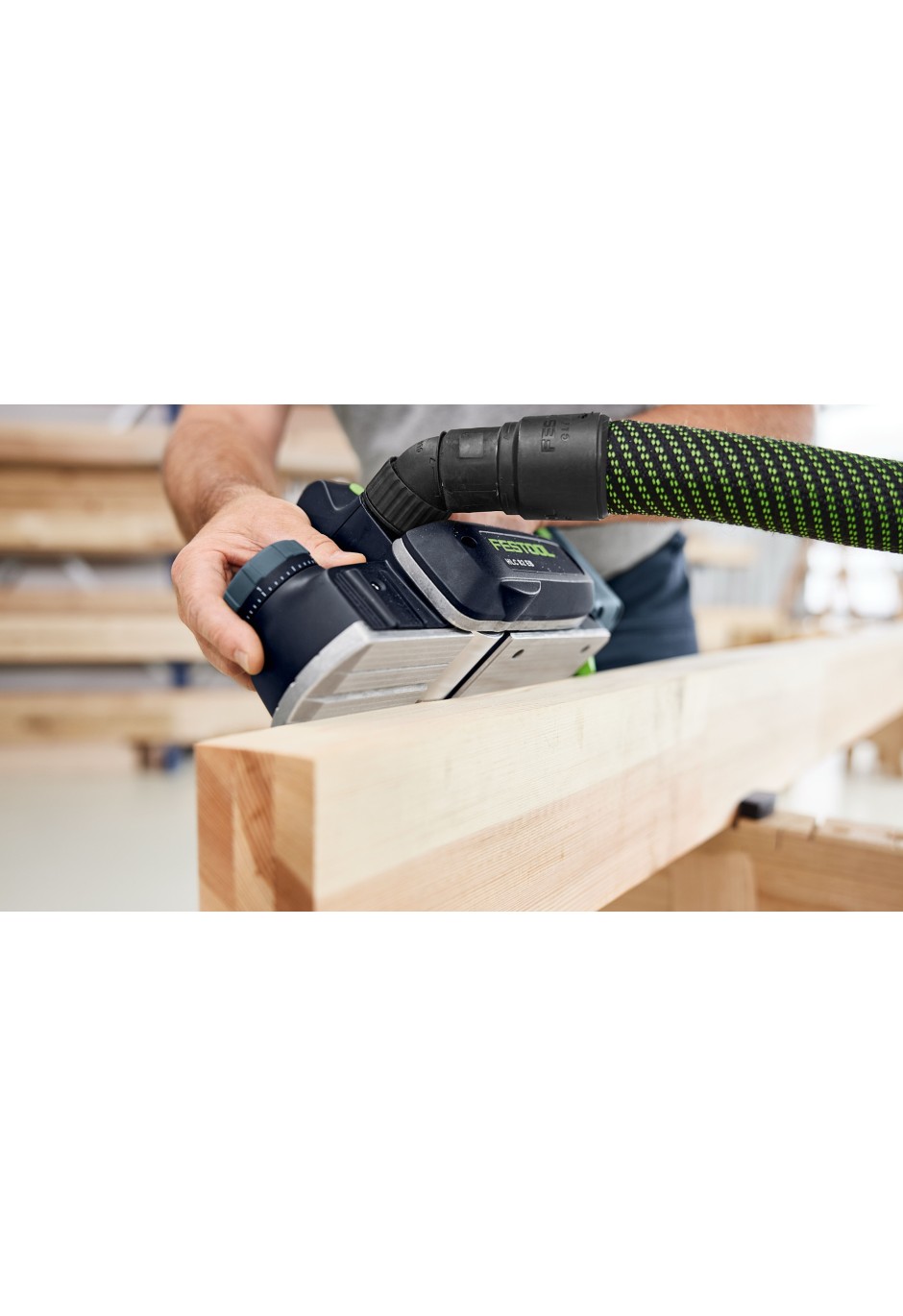 Аккумуляторный рубанок Festool HLC 82 EB-Basic-Set