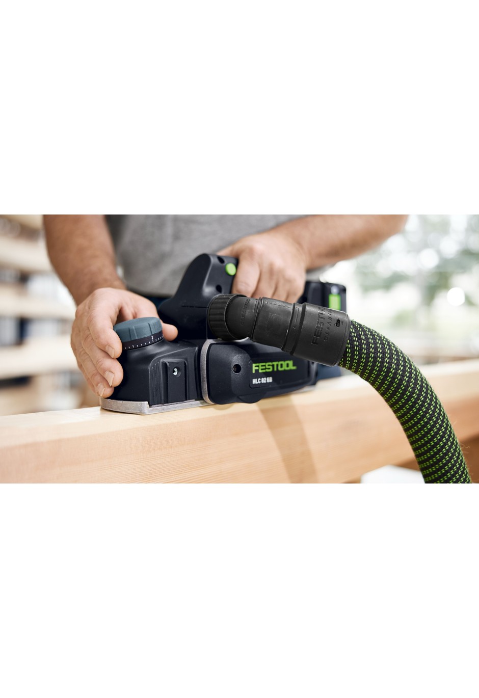 Аккумуляторный рубанок Festool HLC 82 EB-Basic-Set