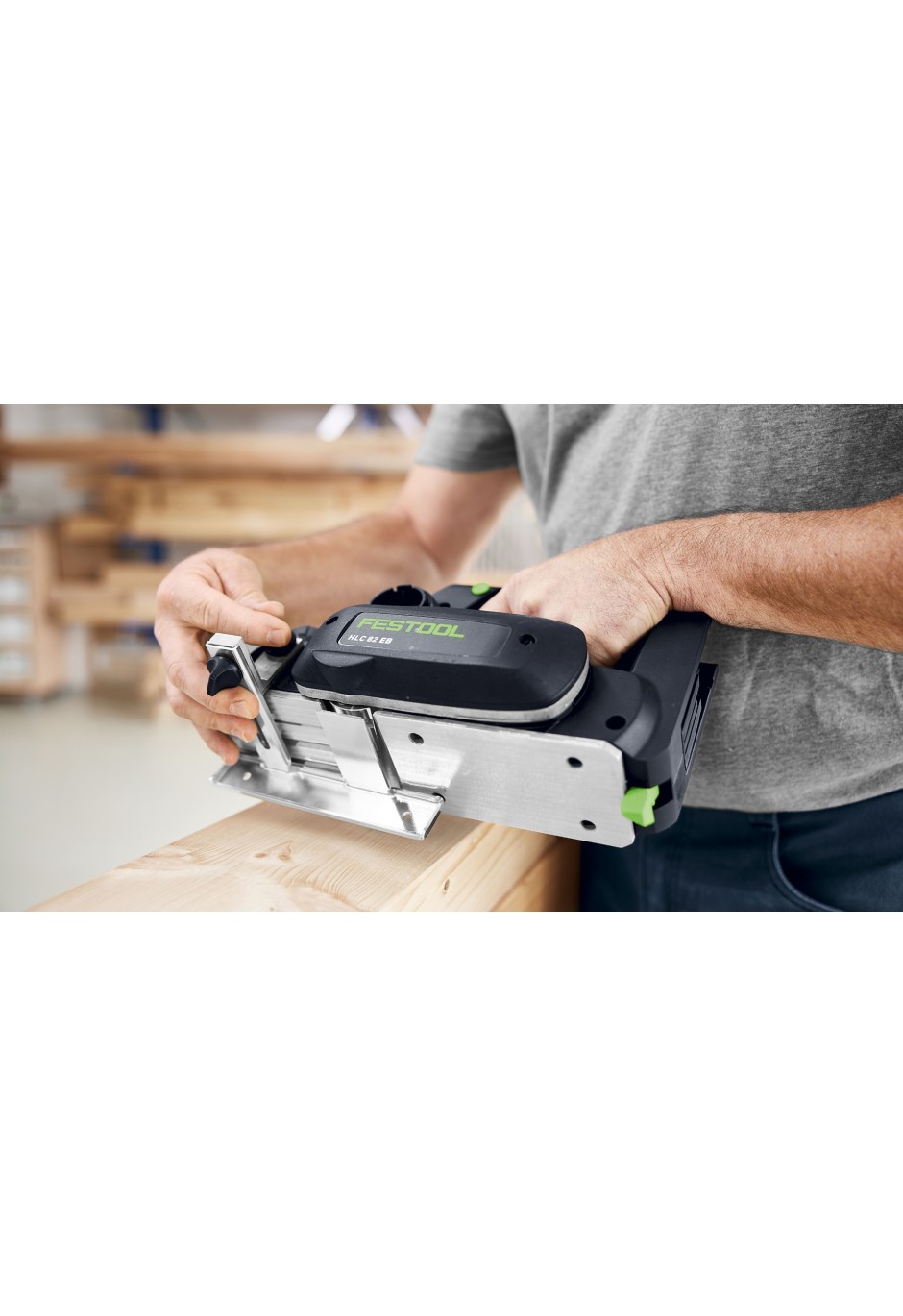 Аккумуляторный рубанок Festool HLC 82 EB-Basic-Set