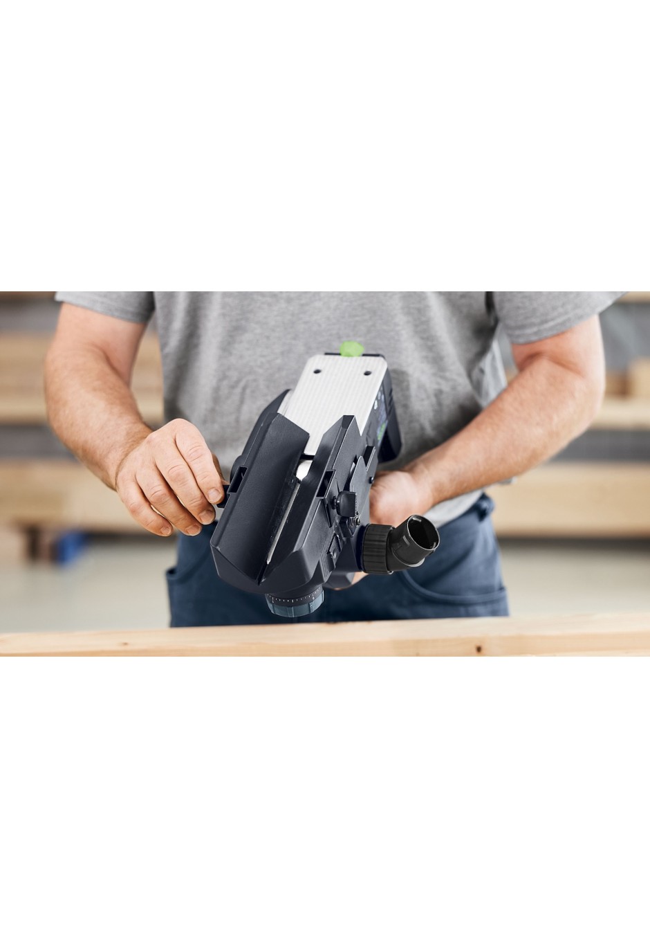 Аккумуляторный рубанок Festool HLC 82 EB-Basic-Set