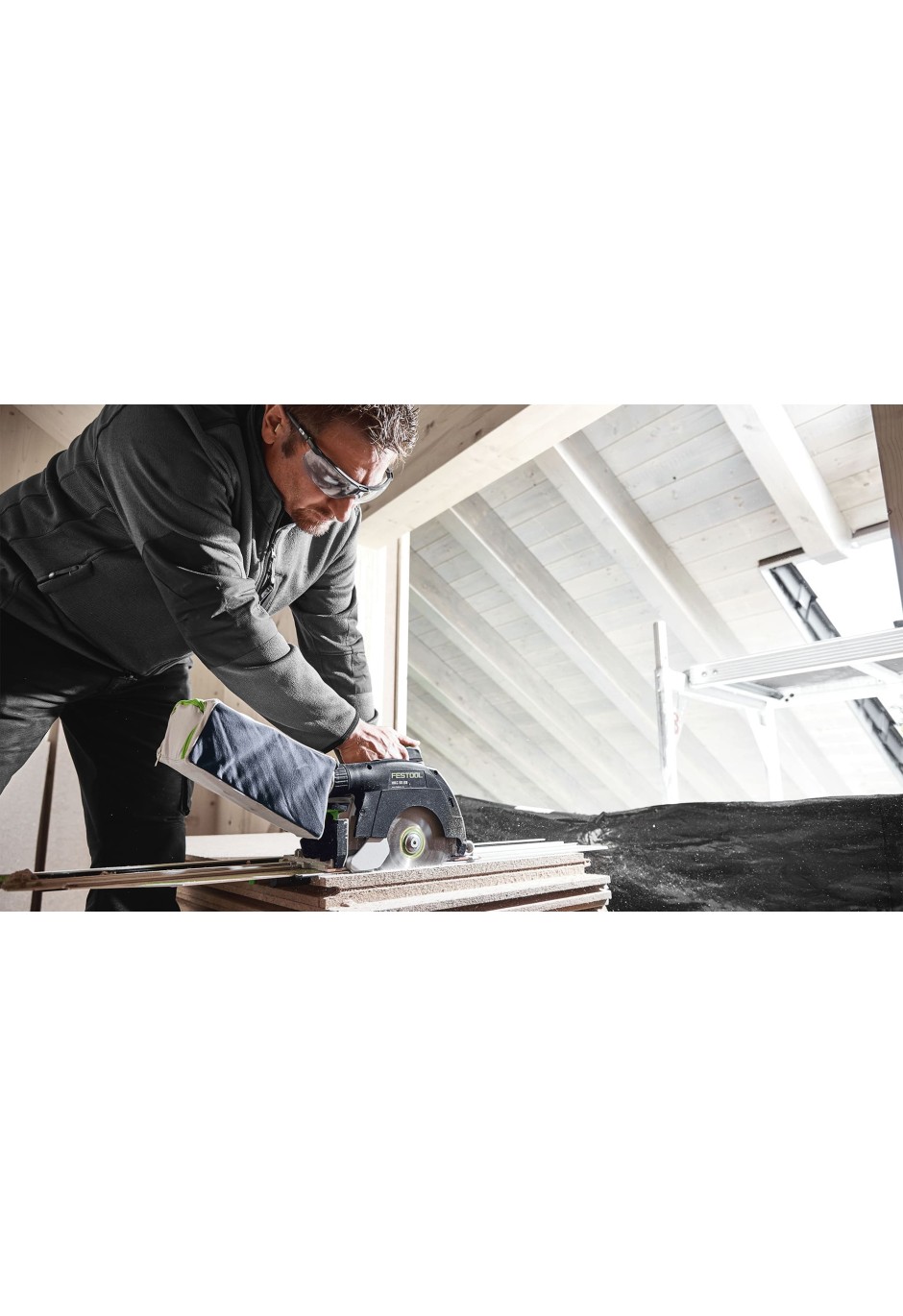 Аккумуляторная дисковая пила Festool HKC 55 5,0 EBI-Plus-SCA