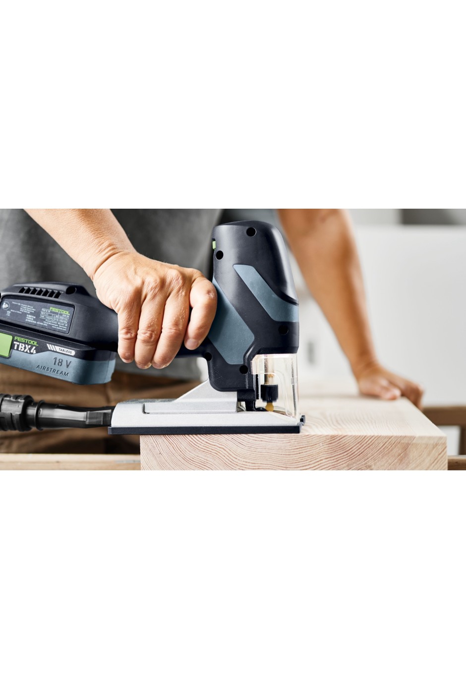Аккумуляторный маятниковый лобзик Festool PSC-E 18 EB-Basic