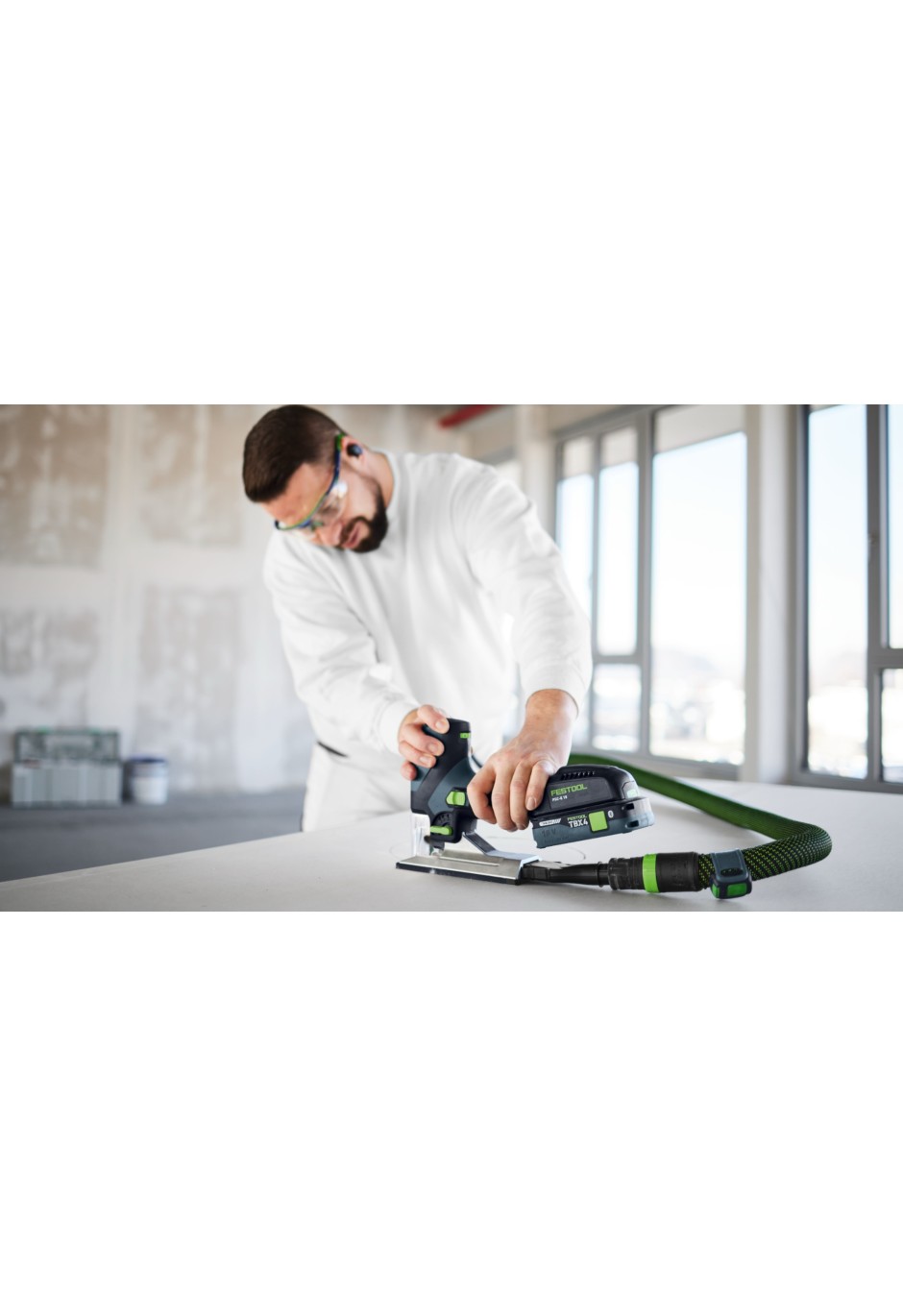 Аккумуляторный маятниковый лобзик Festool PSC-E 18 EB-Basic