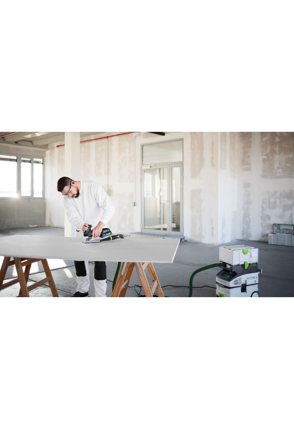 Аккумуляторный маятниковый лобзик Festool PSC-E 18 EB-Basic