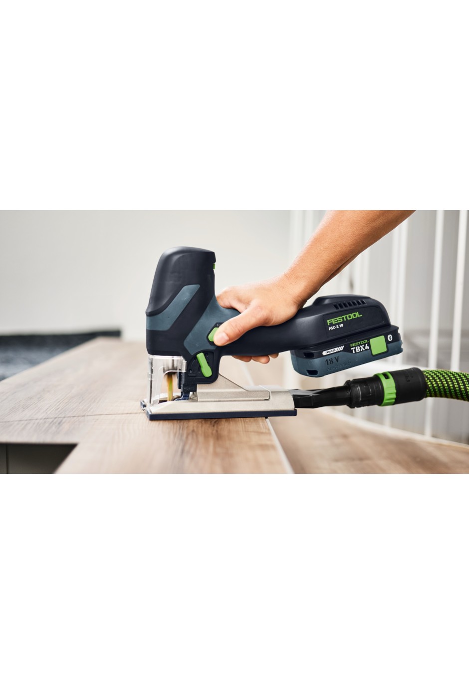 Аккумуляторный маятниковый лобзик Festool PSC-E 18 EB-Basic
