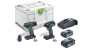 Комплект импульсный шуруповерт и дрель-шуруповерт Festool TID 18 HPC 4,0 I-Set + T 18+3
