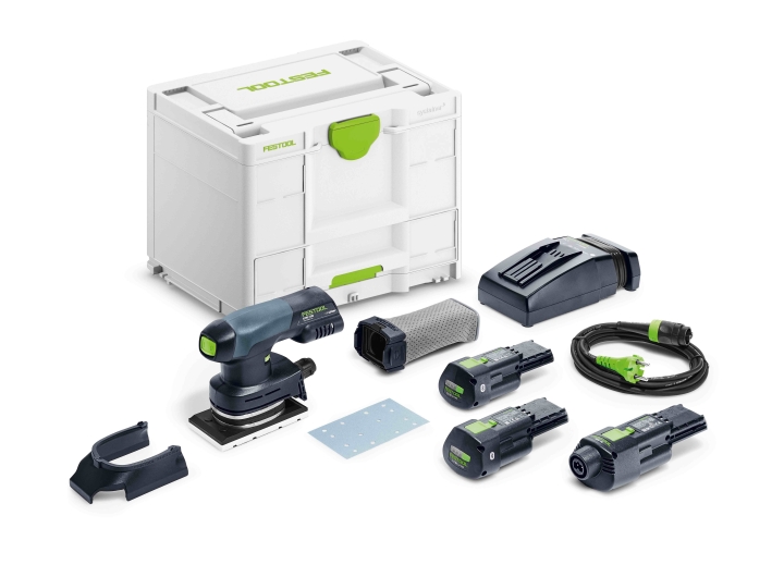 Аккумуляторная шлифовальная машинка Rutscher Festool RTSC 400 3,0 I-Set