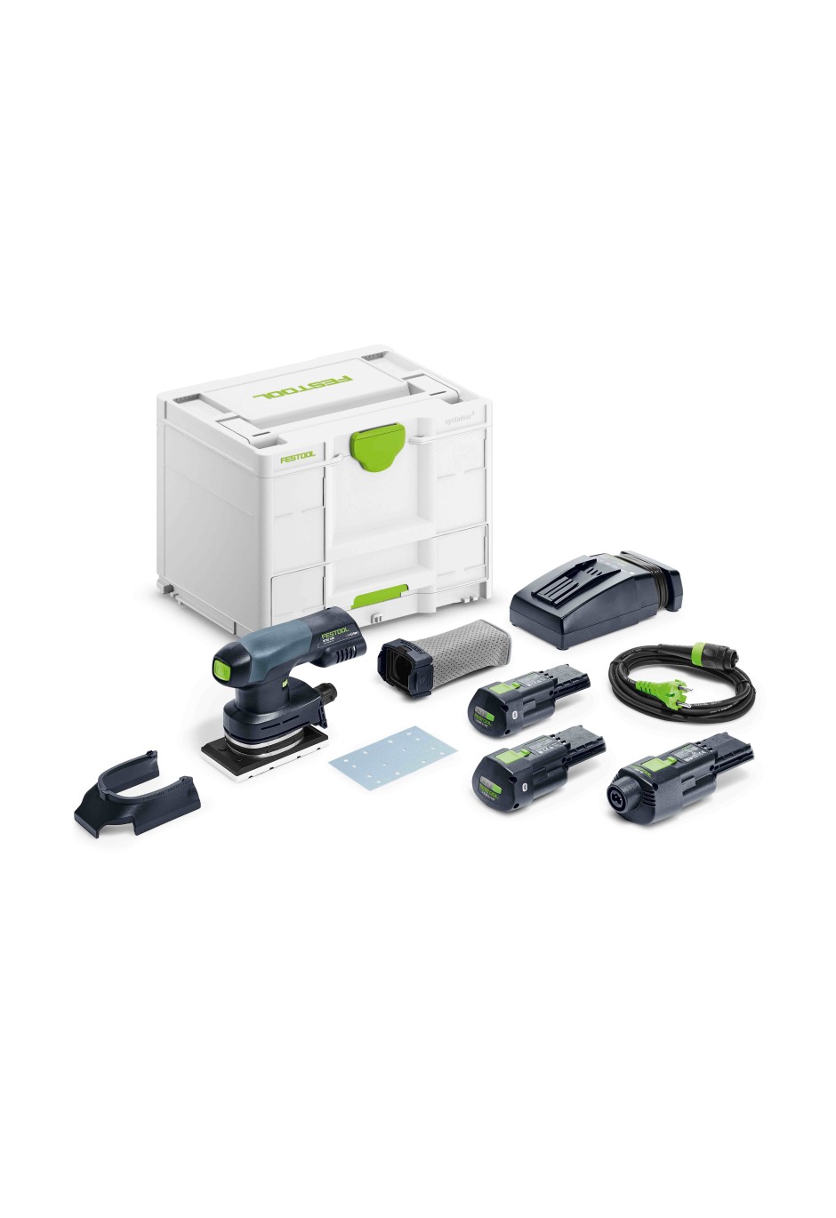 Аккумуляторная шлифовальная машинка Rutscher Festool RTSC 400 3,0 I-Set