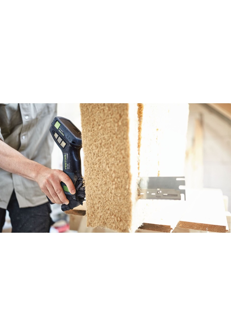 Аккумуляторный резак для раскроя изоляционных материалов Festool ISC 240 HPC 4,0 EBI-Plus-XL-FS