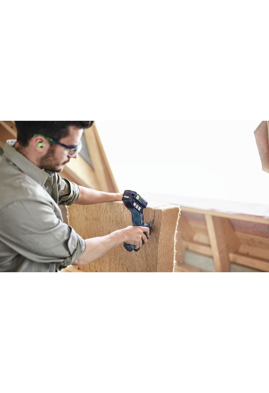 Аккумуляторный резак для раскроя изоляционных материалов Festool ISC 240 HPC 4,0 EBI-Plus-XL-FS
