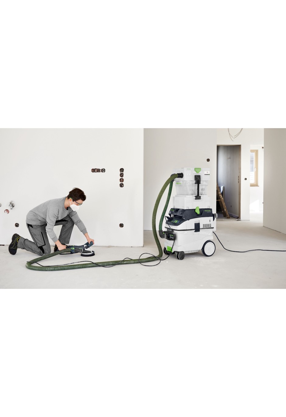 Пылеудаляющий аппарат Festool CLEANTEC CTM 36 EI AC-RENOFIX