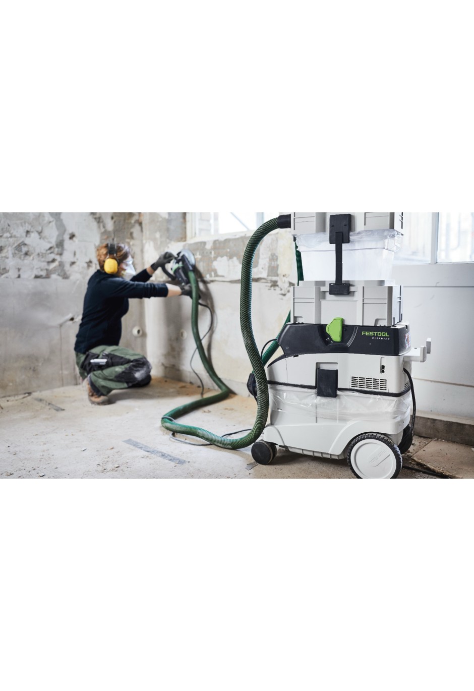 Пылеудаляющий аппарат Festool CLEANTEC CTM 36 EI AC-RENOFIX