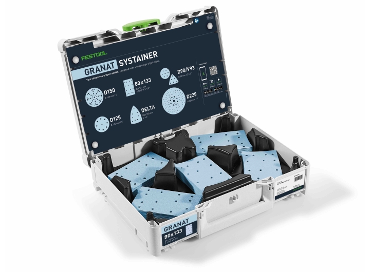 Систейнер для шлифматериалов Festool 80x133 GR SYS Granat