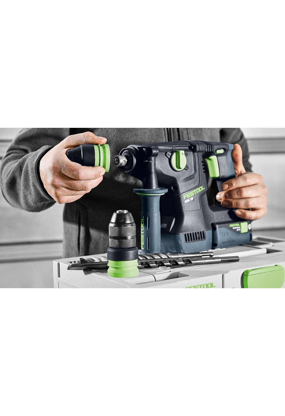 Быстрозажимной цанговый патрон Festool KC 13 KHC