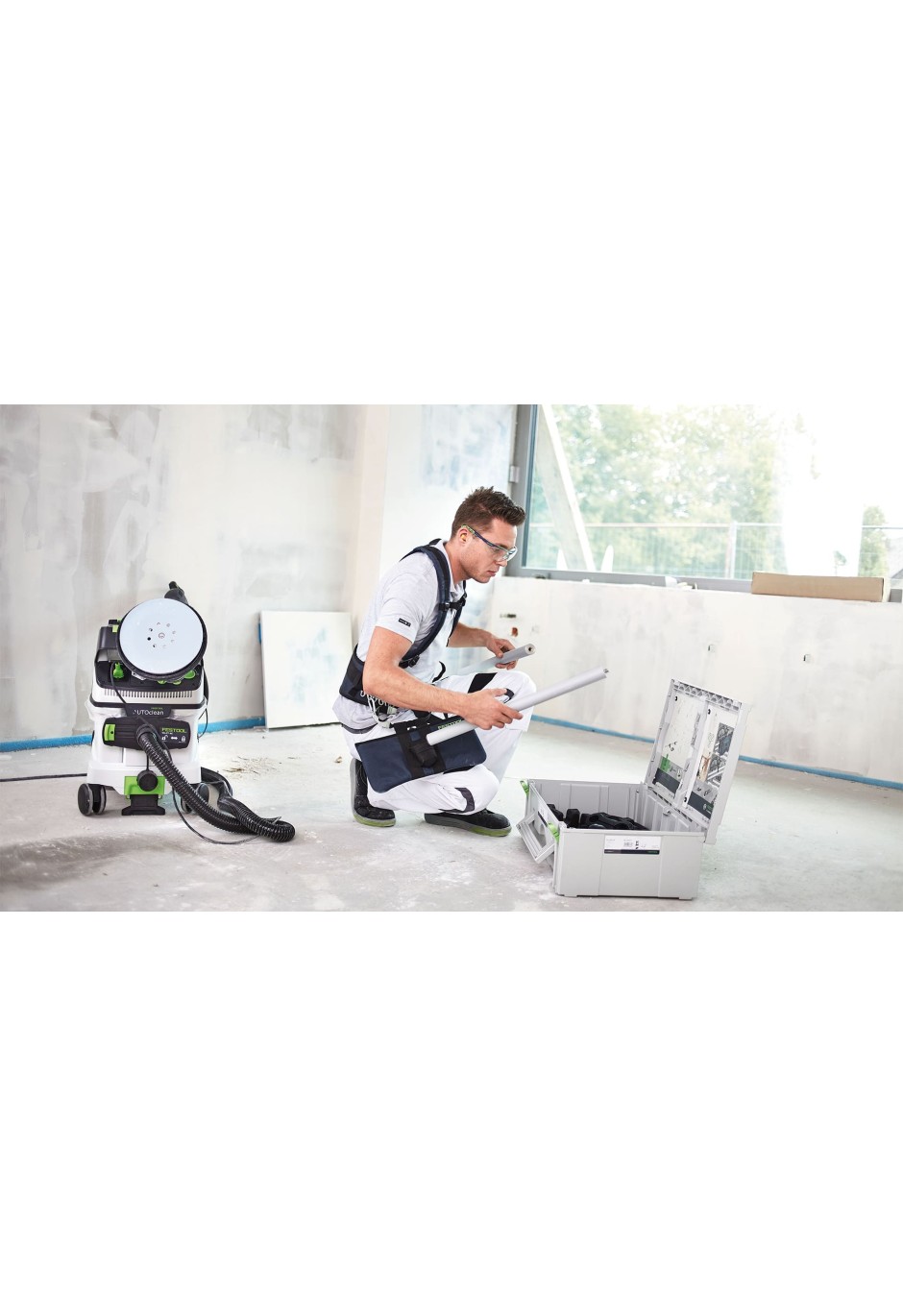 Шлифовальная машинка Festool PLANEX easy LHS-E 225/CTM 36-Set