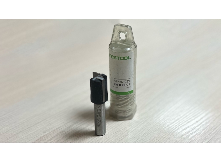 Пазовая фреза Festool HW S8 D20/NL25