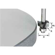 Фреза пригоночно-скругляющая с опорным подшипником Festool HW S8 D20/GL49/R2