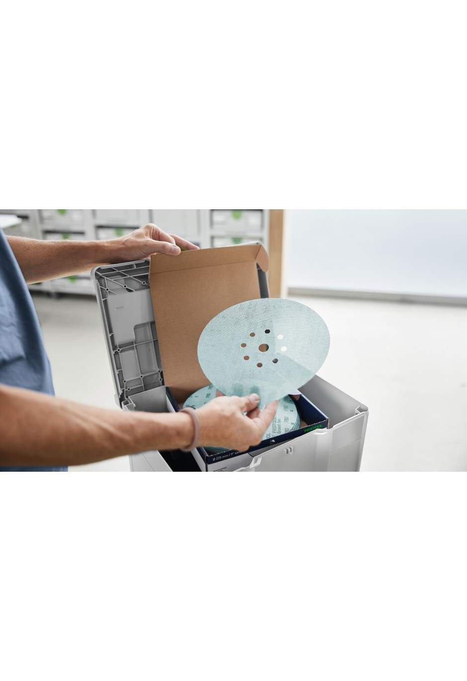Систейнер³ с абразивным материалом Festool D225 GR NET SYS