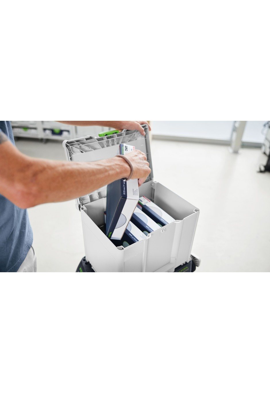 Систейнер³ с абразивным материалом Festool D225 GR NET SYS