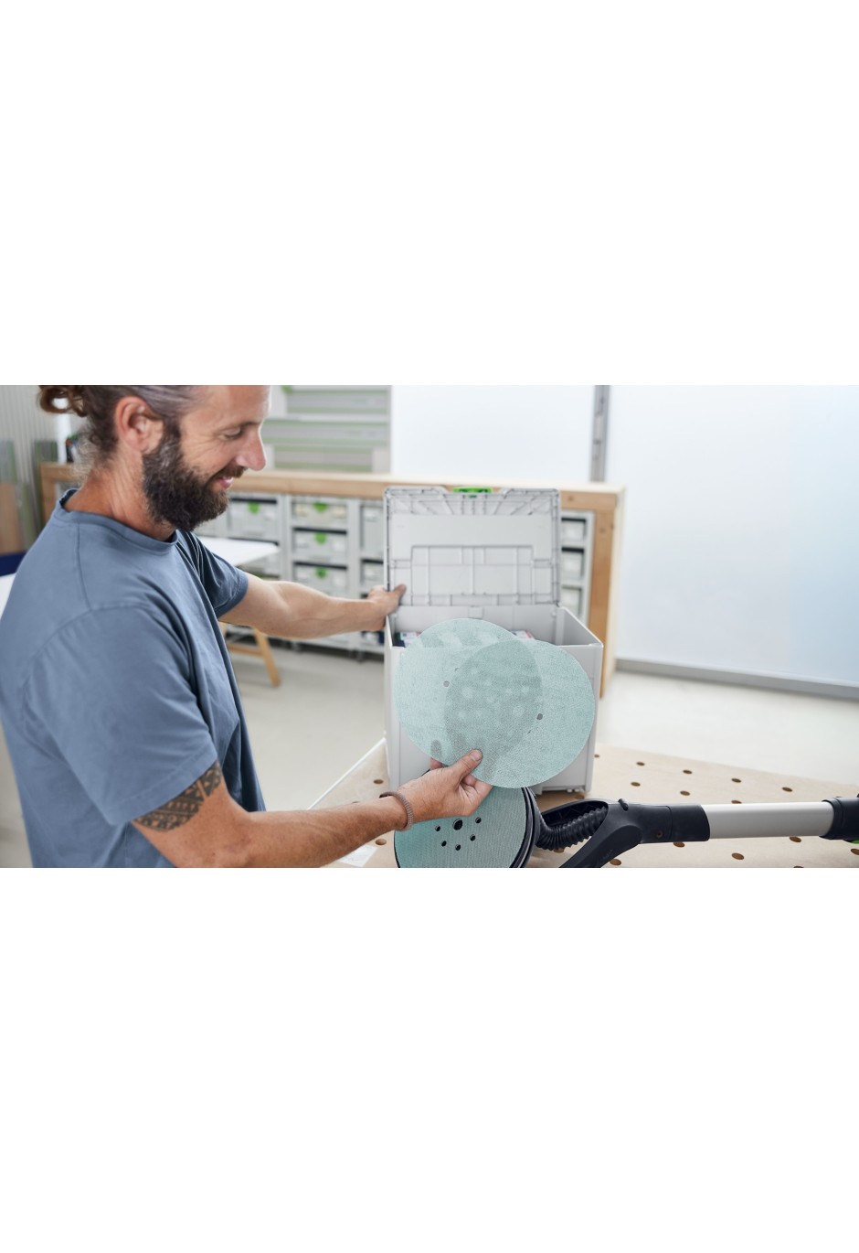 Систейнер³ с абразивным материалом Festool D225 GR NET SYS