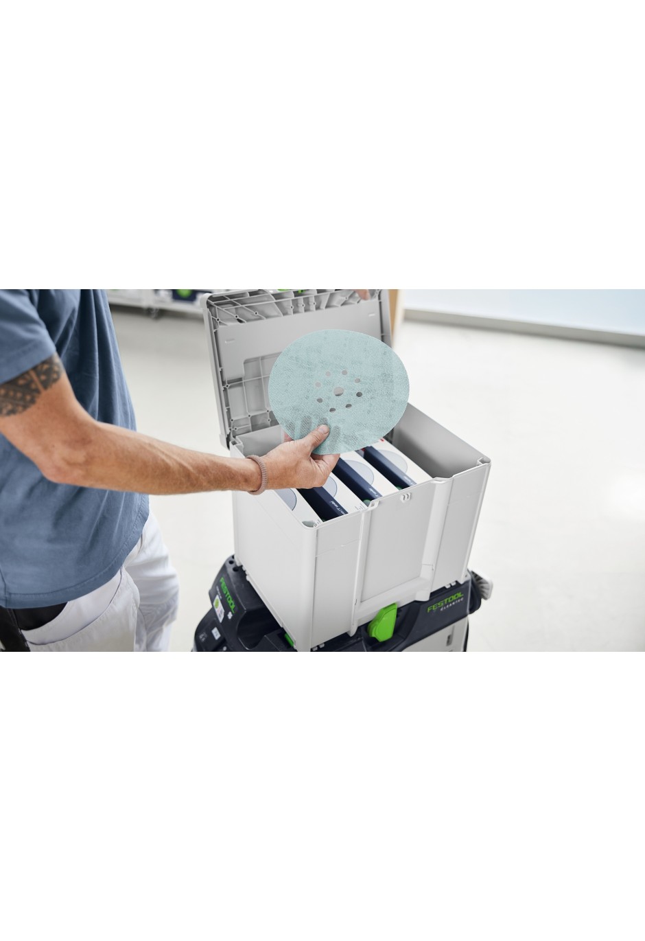 Систейнер³ с абразивным материалом Festool D225 GR NET SYS