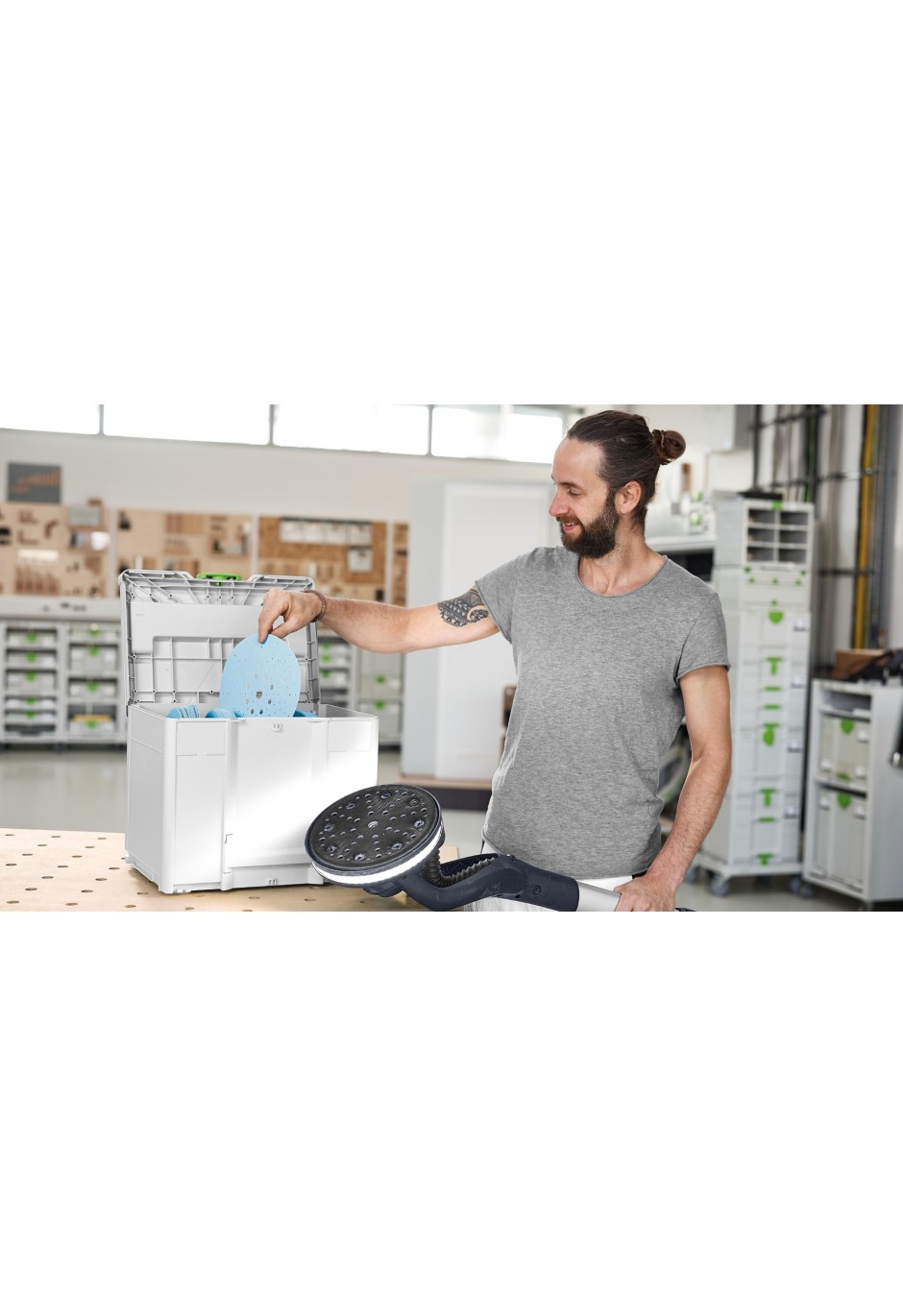 Систейнер³ с абразивным материалом Festool D225 GR SYS Granat
