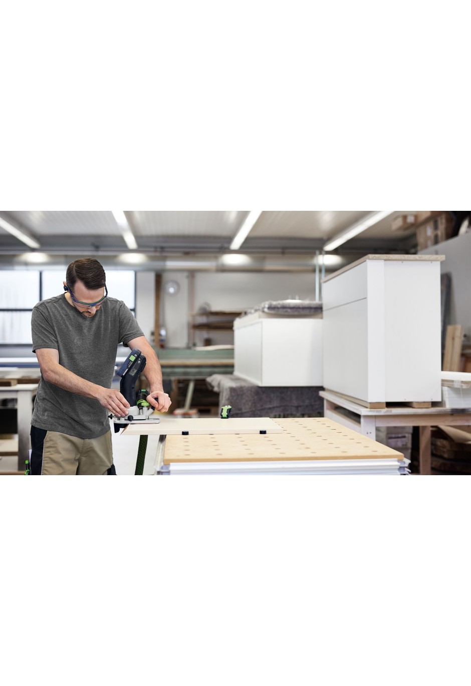 Аккумуляторный модульный кромочный фрезер Festool MFKC 700 KA EB-Basic