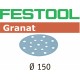 Шлифовальные круги Festool STF D150/16 P150 GR 100X