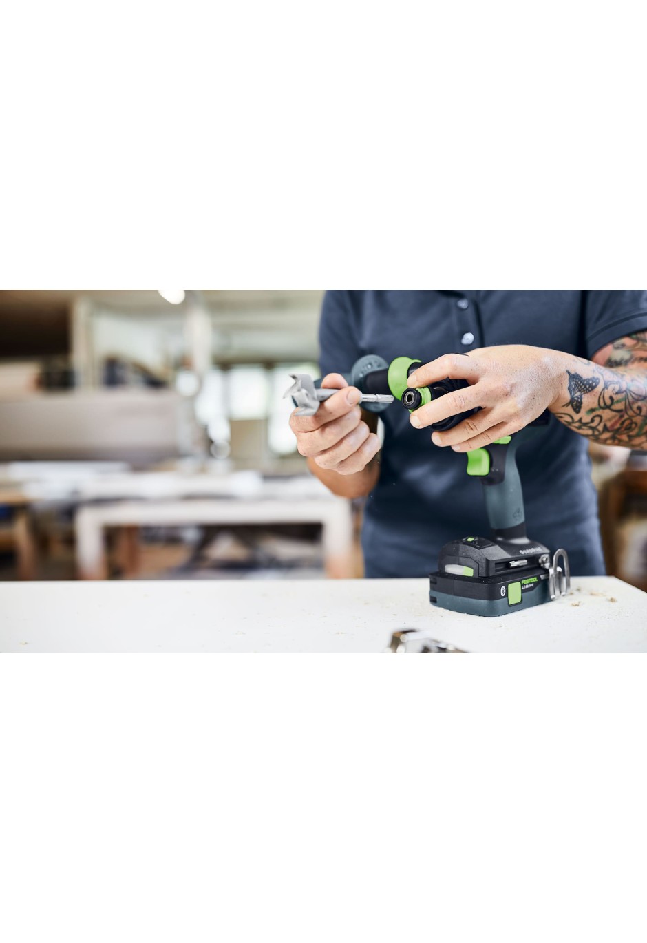 Комплект импульсный и ударный шуруповерт Festool TID 18 5,0/4,0-Set + TPC 18/4