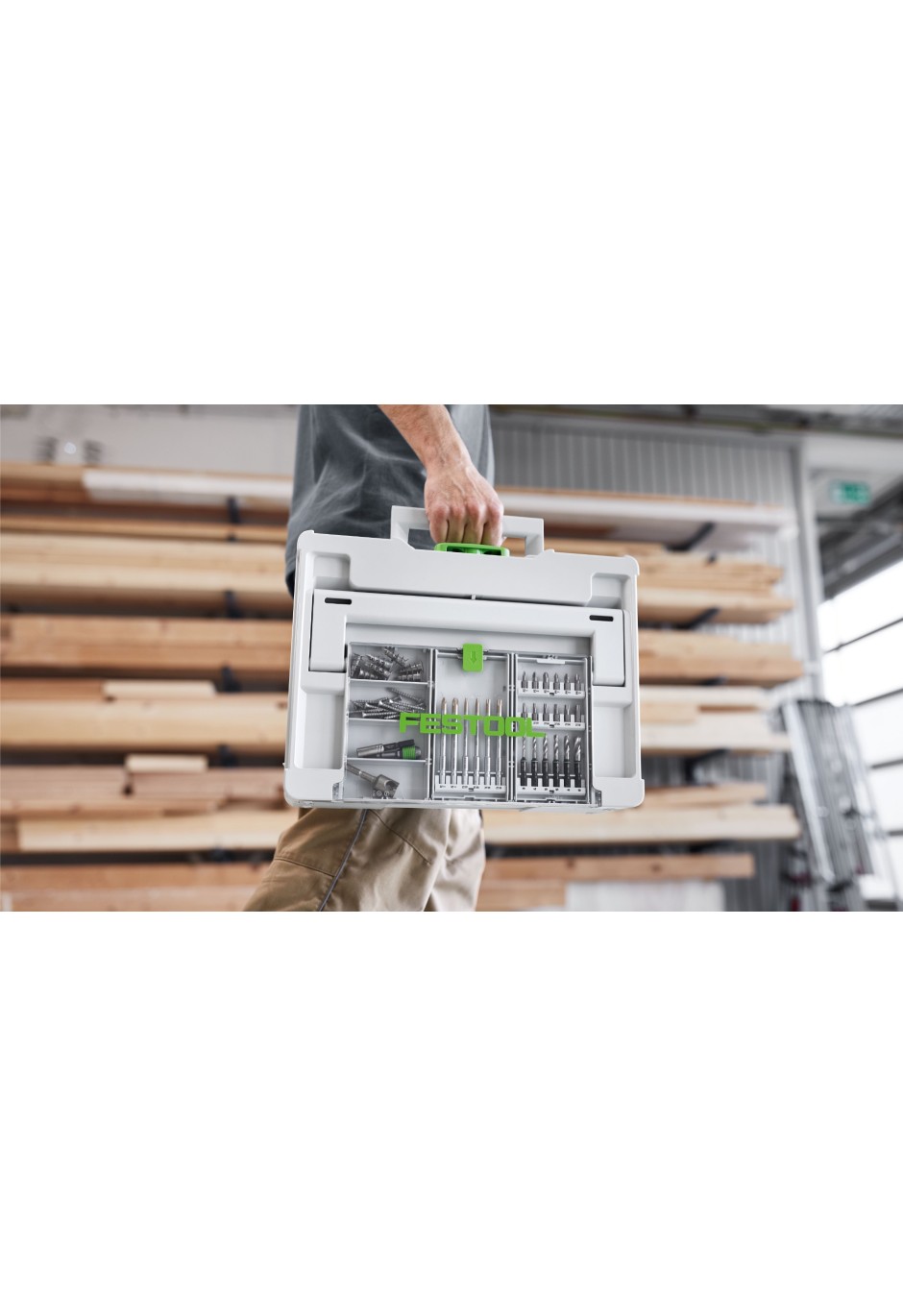 Аккумуляторная ударная дрель-шуруповёрт Festool QUADRIVE TPC 18/4 5,0/4,0 I-Set