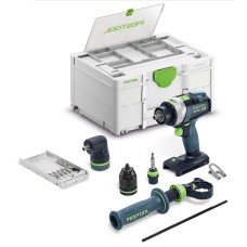 Аккумуляторная ударная дрель-шуруповёрт Festool QUADRIVE TPC 18/4 I-Basic-Set