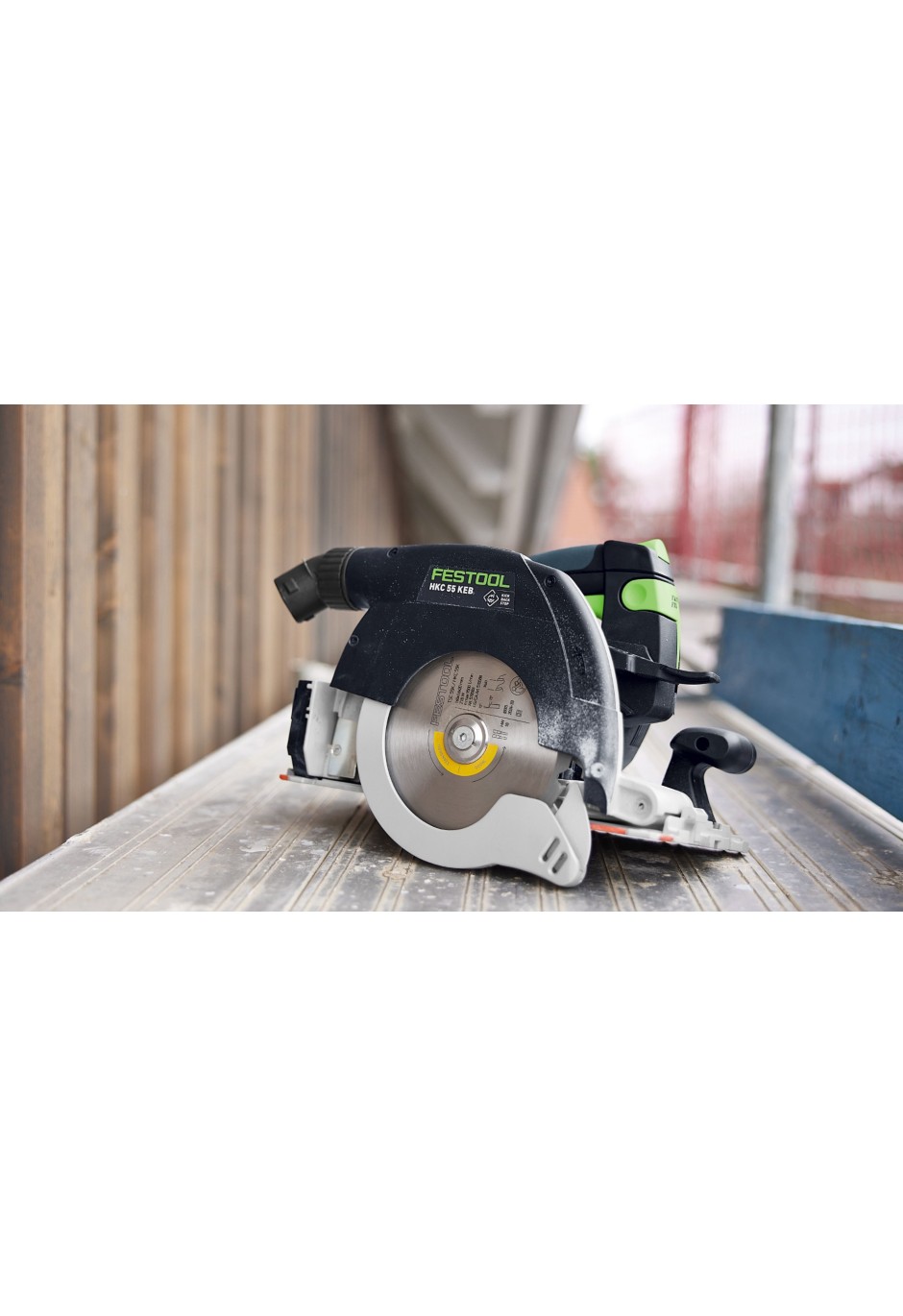 Аккумуляторная дисковая пила Festool HKC 55 KEB-Basic