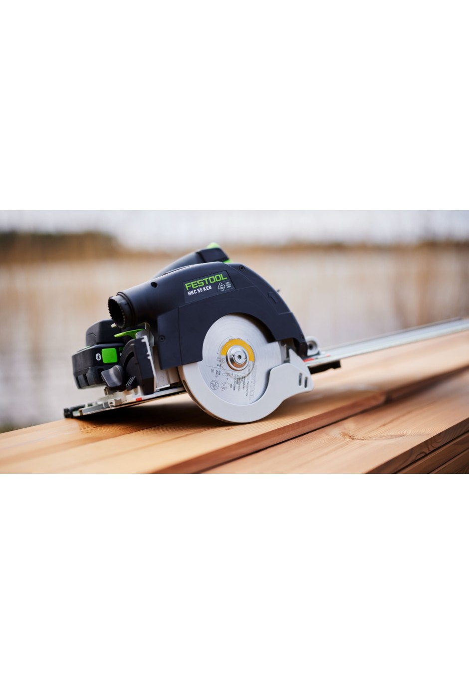 Аккумуляторная дисковая пила Festool HKC 55 KEB-Basic