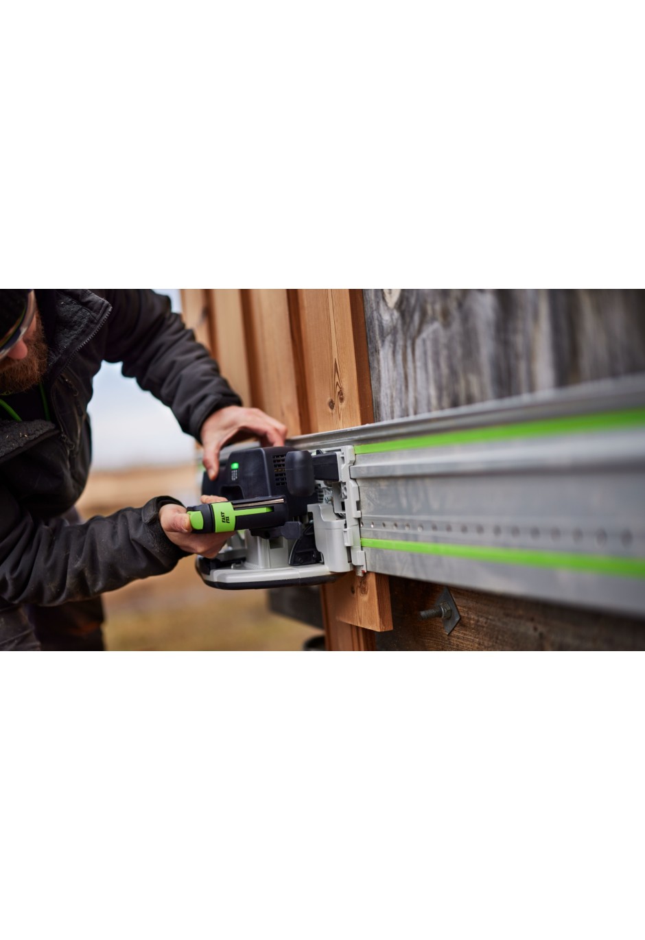 Аккумуляторная дисковая пила Festool HKC 55 KEB-Basic