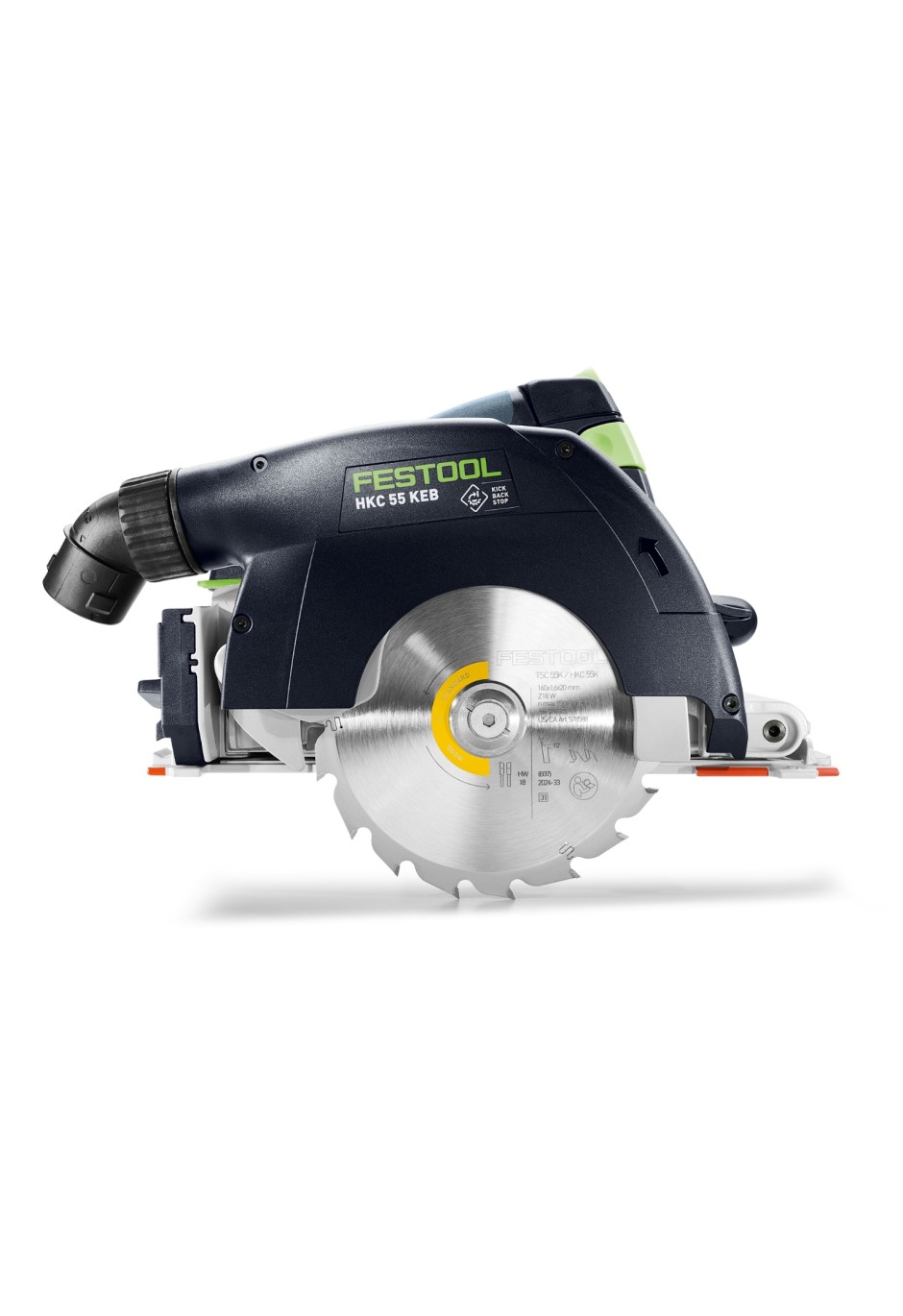 Аккумуляторная дисковая пила Festool HKC 55 KEB-Basic