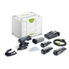 Аккумуляторная дельтавидная шлифовальная машинка Festool DTSC 400 3,0 I-Set