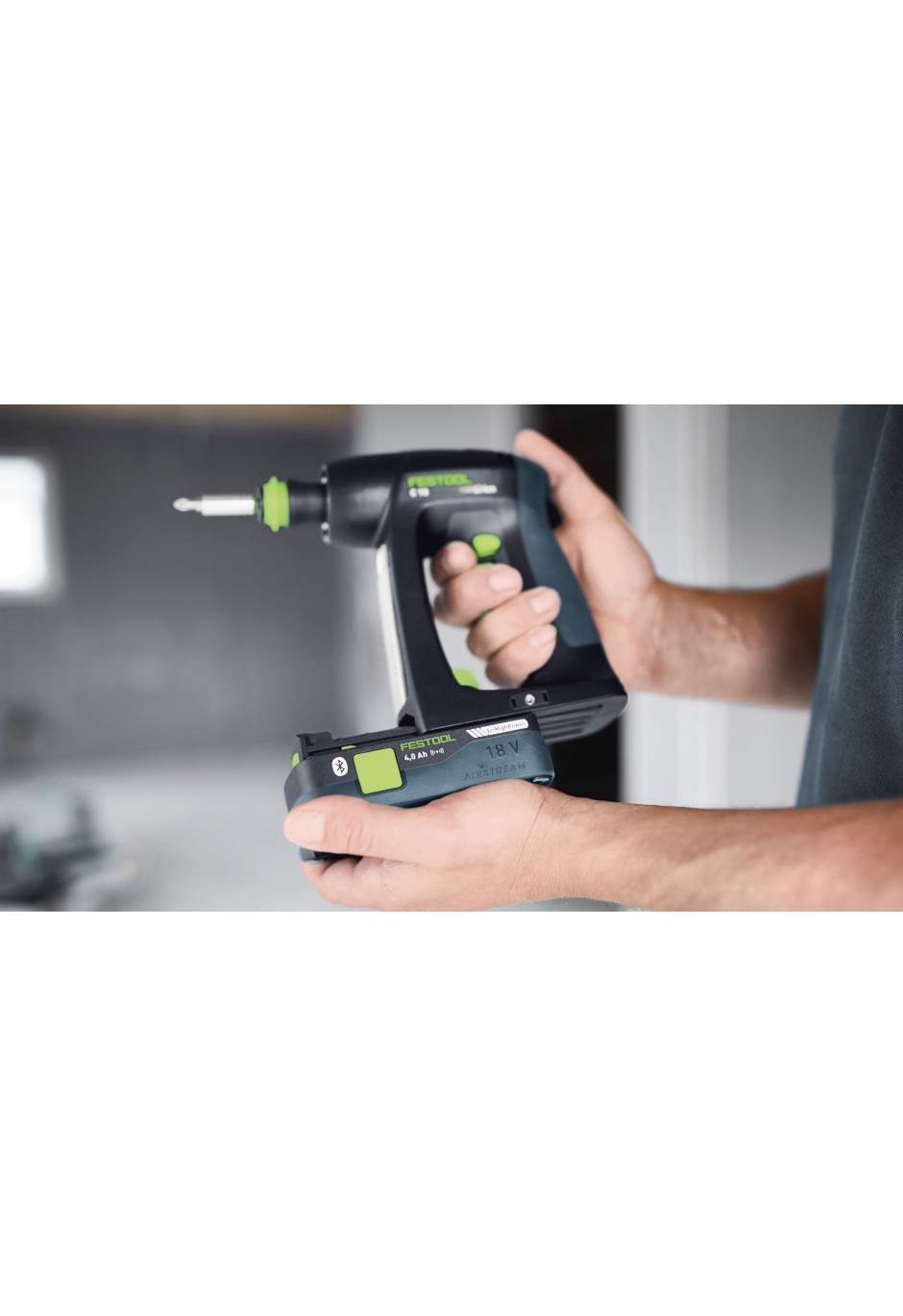 Аккумуляторная дрель-шуруповёрт Festool C 18 HPC 4,0 I-Set