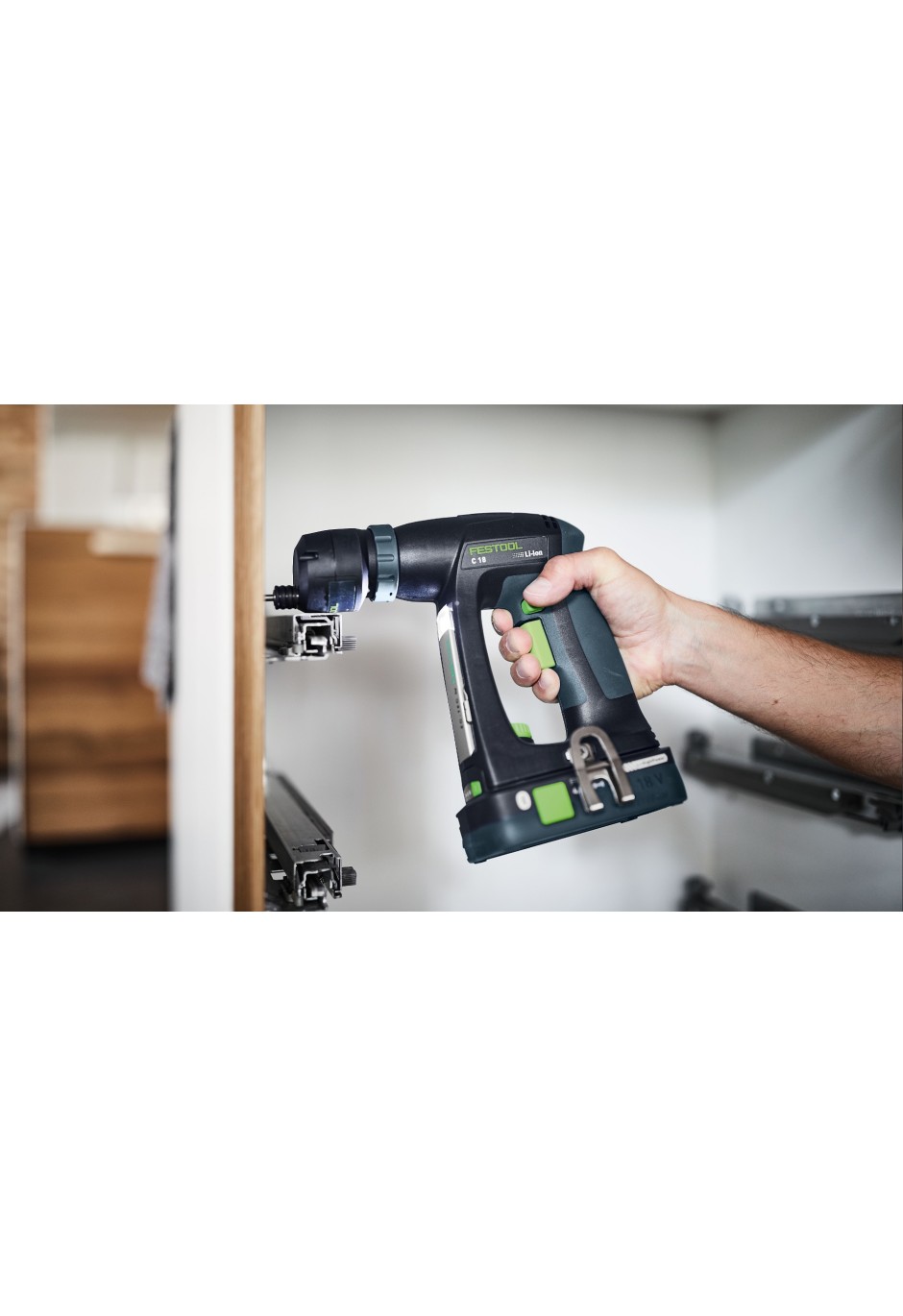Аккумуляторная дрель-шуруповёрт Festool C 18 HPC 4,0 I-Set
