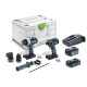 Комплект импульсный и ударный шуруповерт Festool TID 18 5,0/4,0-Set + TPC 18/4