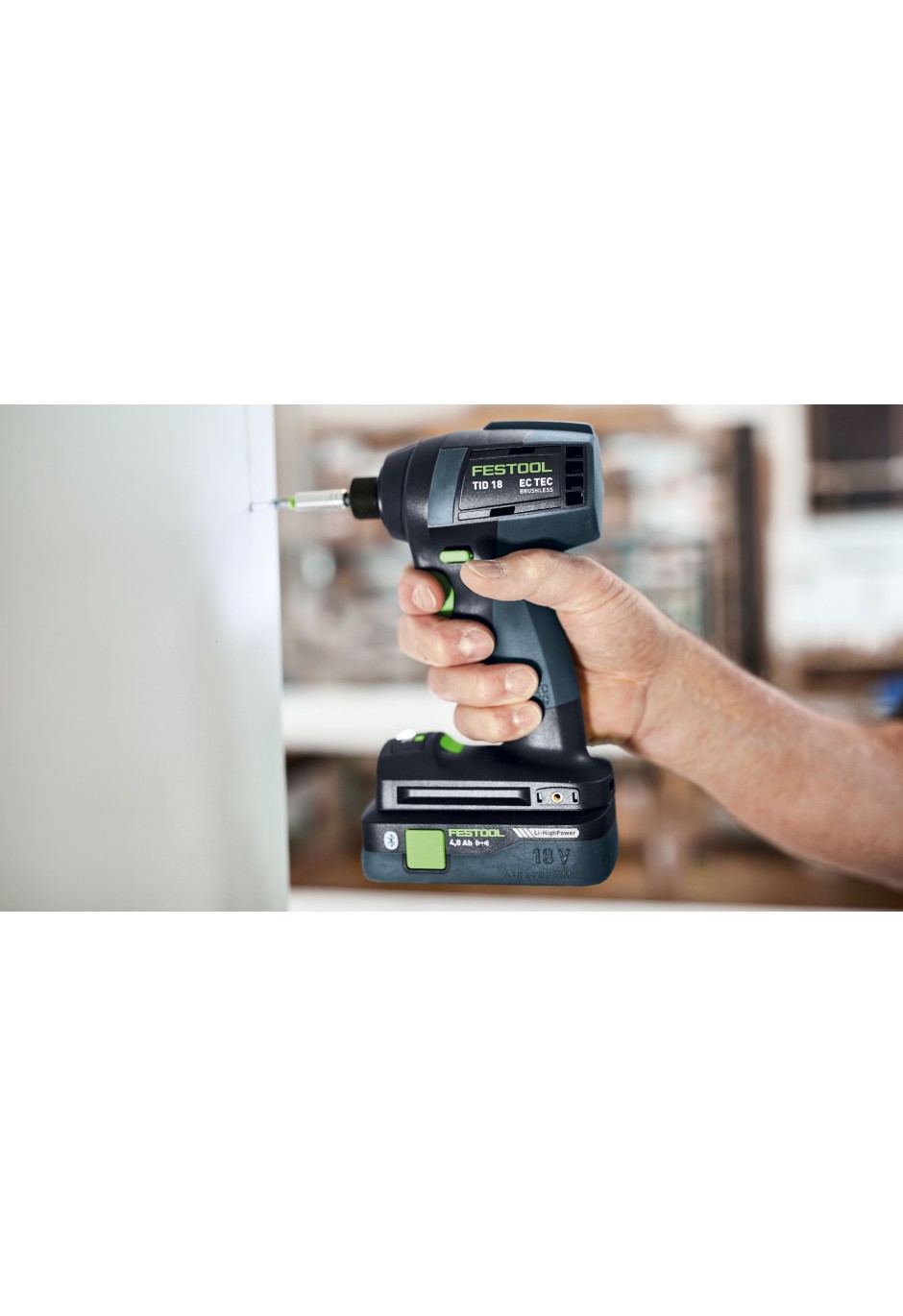 Комплект импульсный и ударный шуруповерт Festool TID 18 5,0/4,0-Set + TPC 18/4