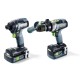 Комплект импульсный и ударный шуруповерт Festool TID 18 5,0/4,0-Set + TPC 18/4