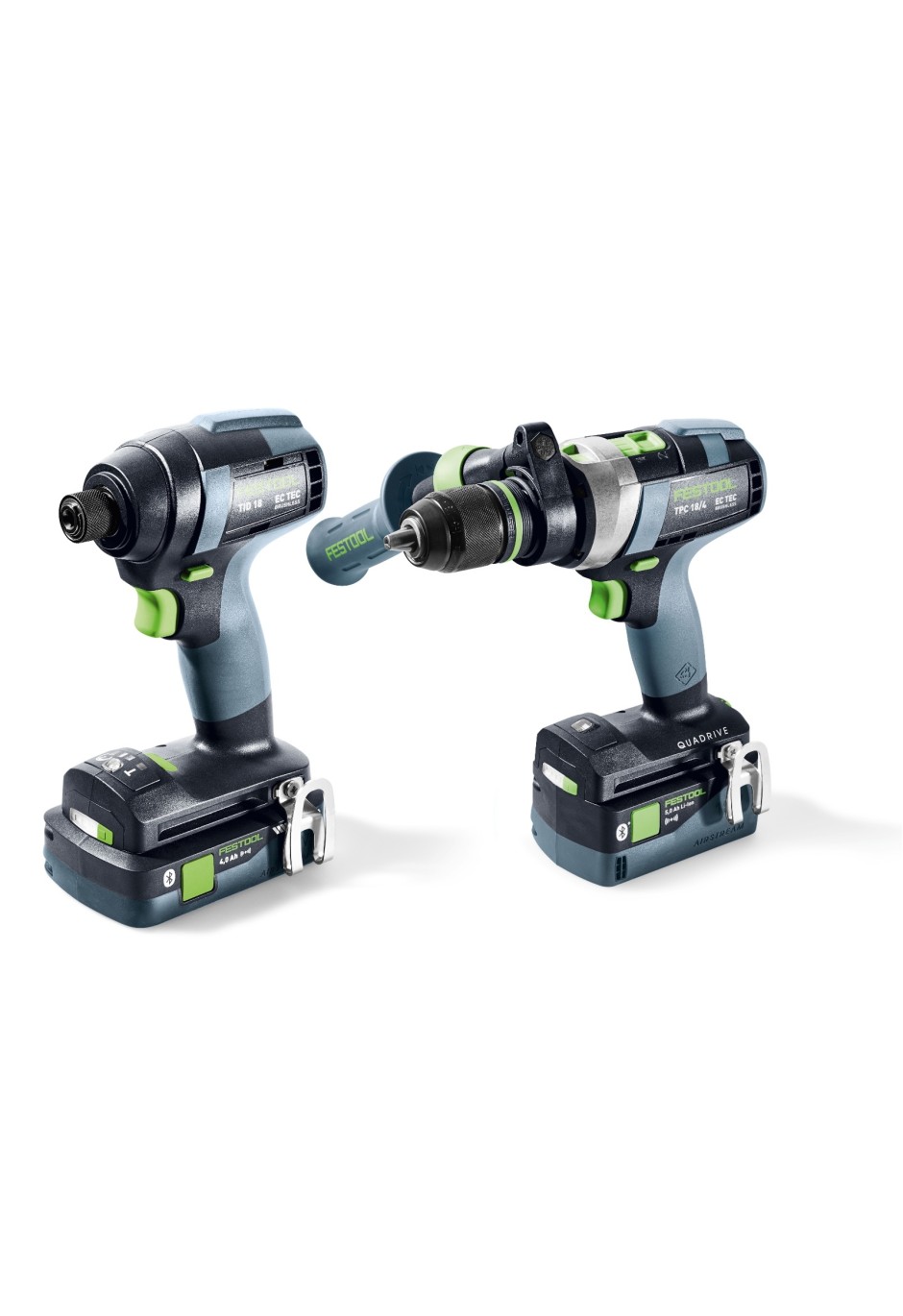 Комплект импульсный и ударный шуруповерт Festool TID 18 5,0/4,0-Set + TPC 18/4