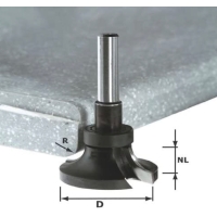 Фреза скругляющая с режущей кромкой внизу и опорным подшипником Festool HW R6,35/NL6,35/D44,7 / S12,7