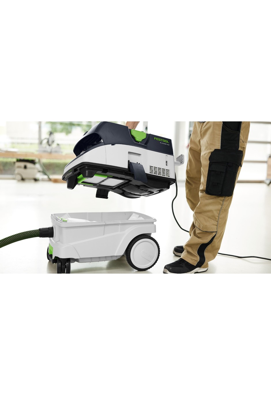 Пылеудаляющий аппарат Festool CLEANTEC CTM 26 EI
